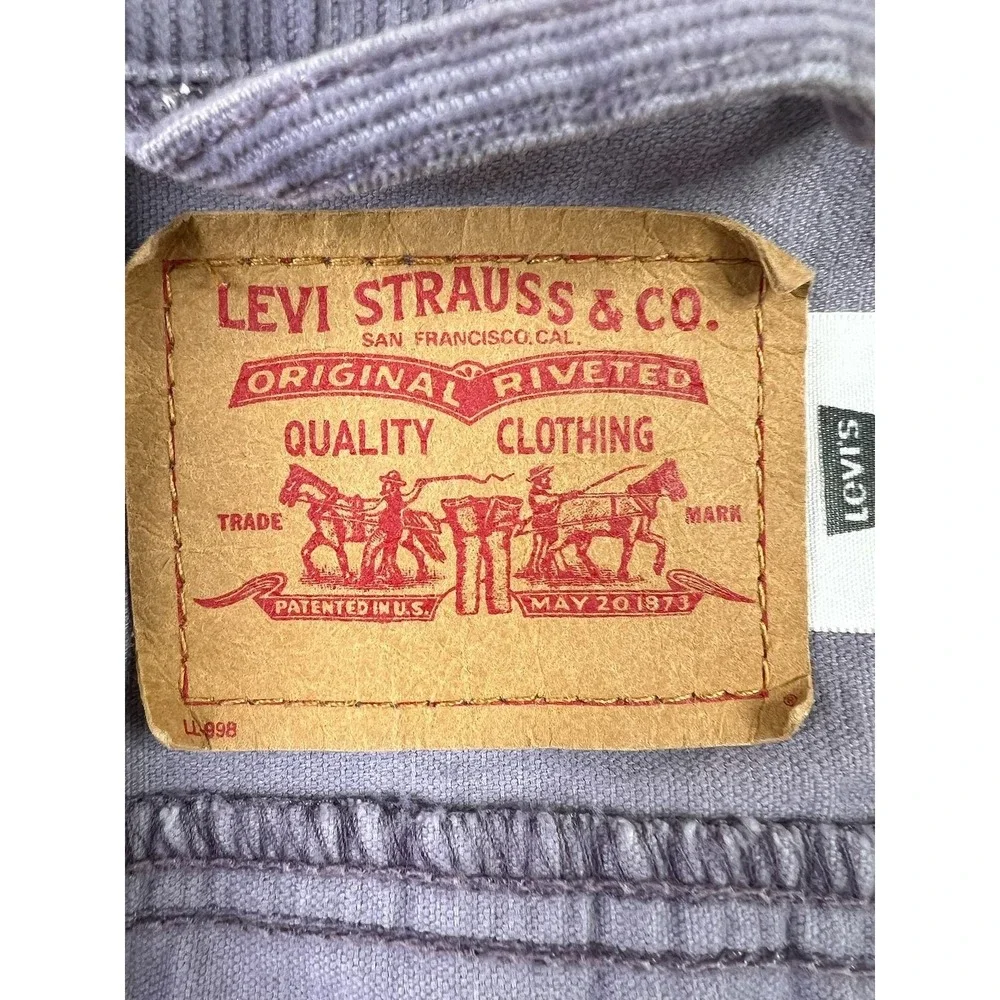 Levis Jacket Juniors Small‎ Corduroy Trucker Western Button Up Pockets 18417